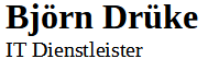 Björn Drüke